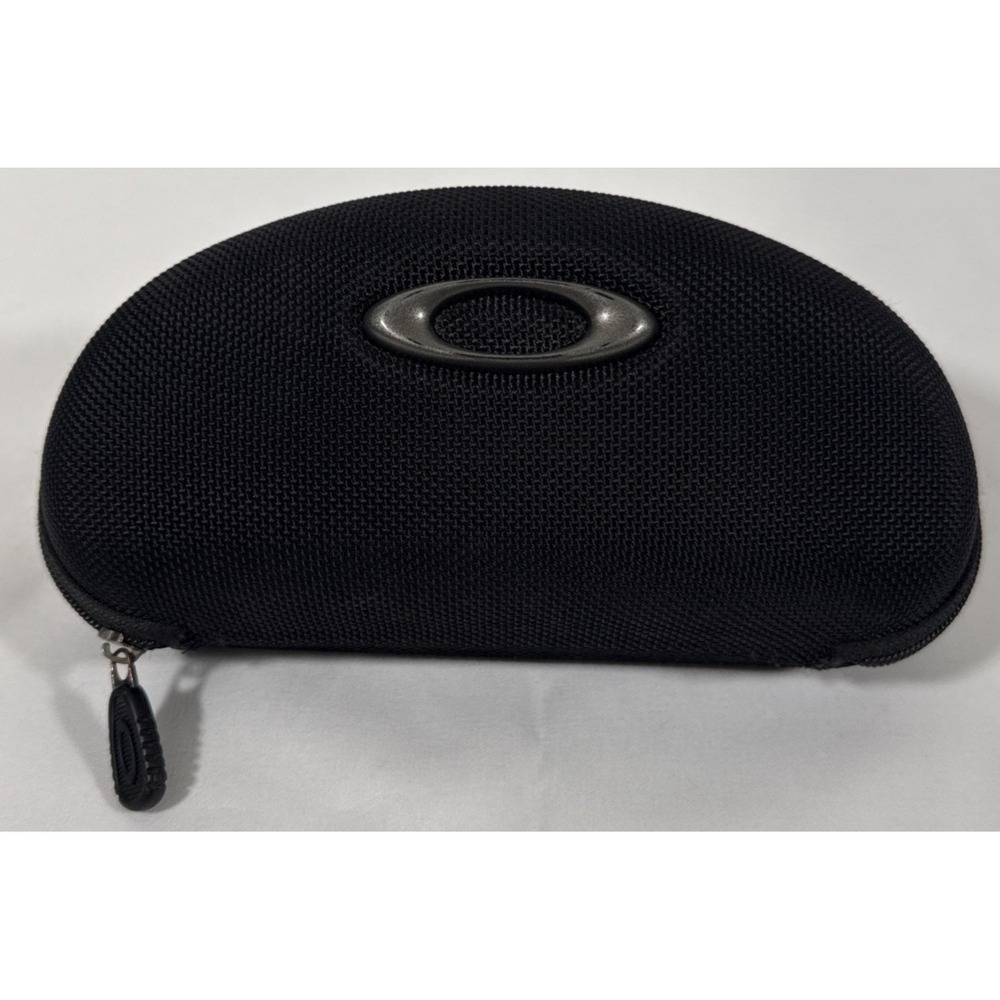 Oakley Sunglasses Case Black Hard Shell Ballistic Nylon Vault Zipper